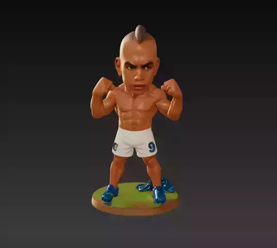 Mario Balotelli Mini Fut Series 3D print model