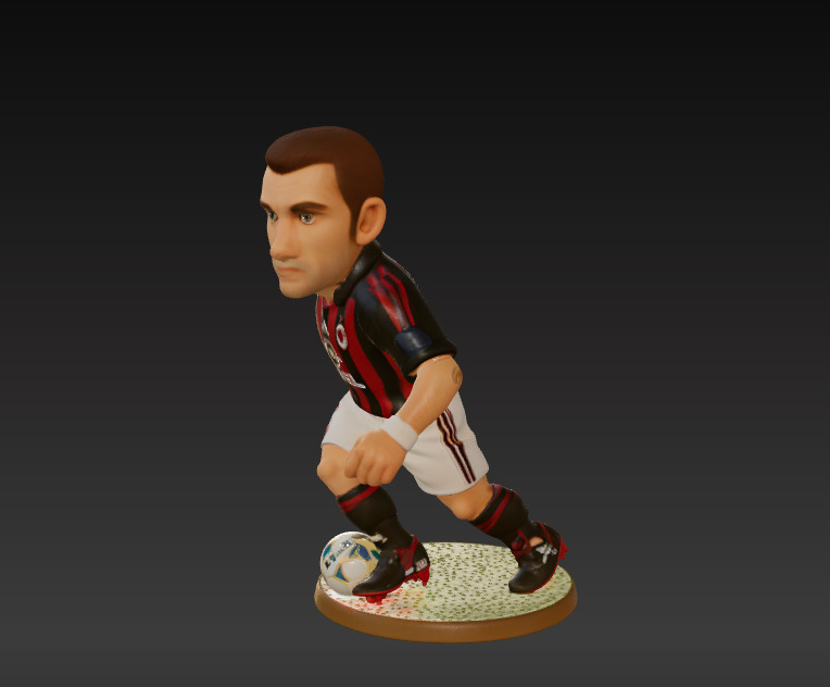 Andriy Shevchenko - Mini Fut Series 3D model 3D printable | CGTrader