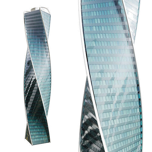 Skyscraper Evolution 3D model