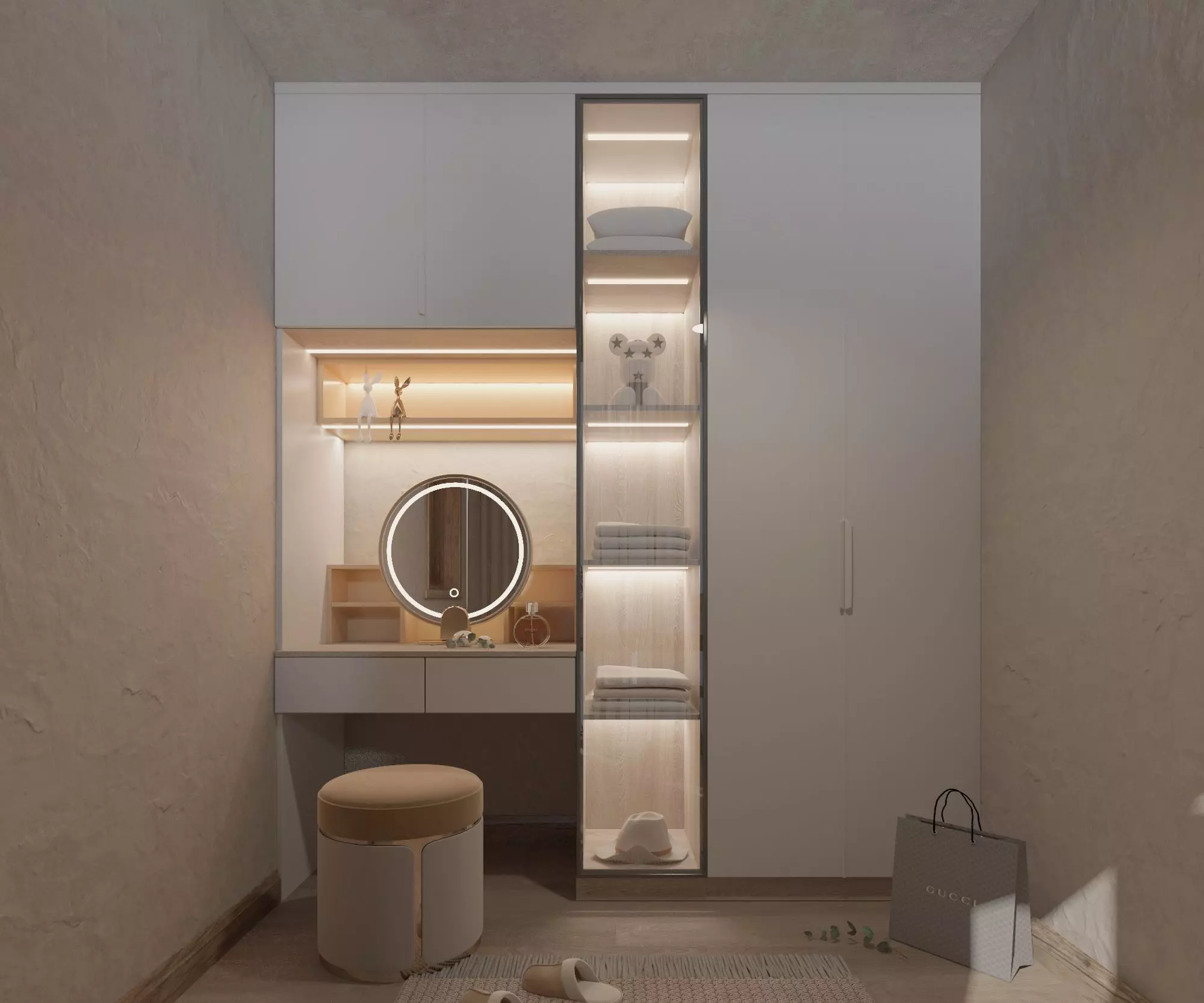 dressing table 3D model_0