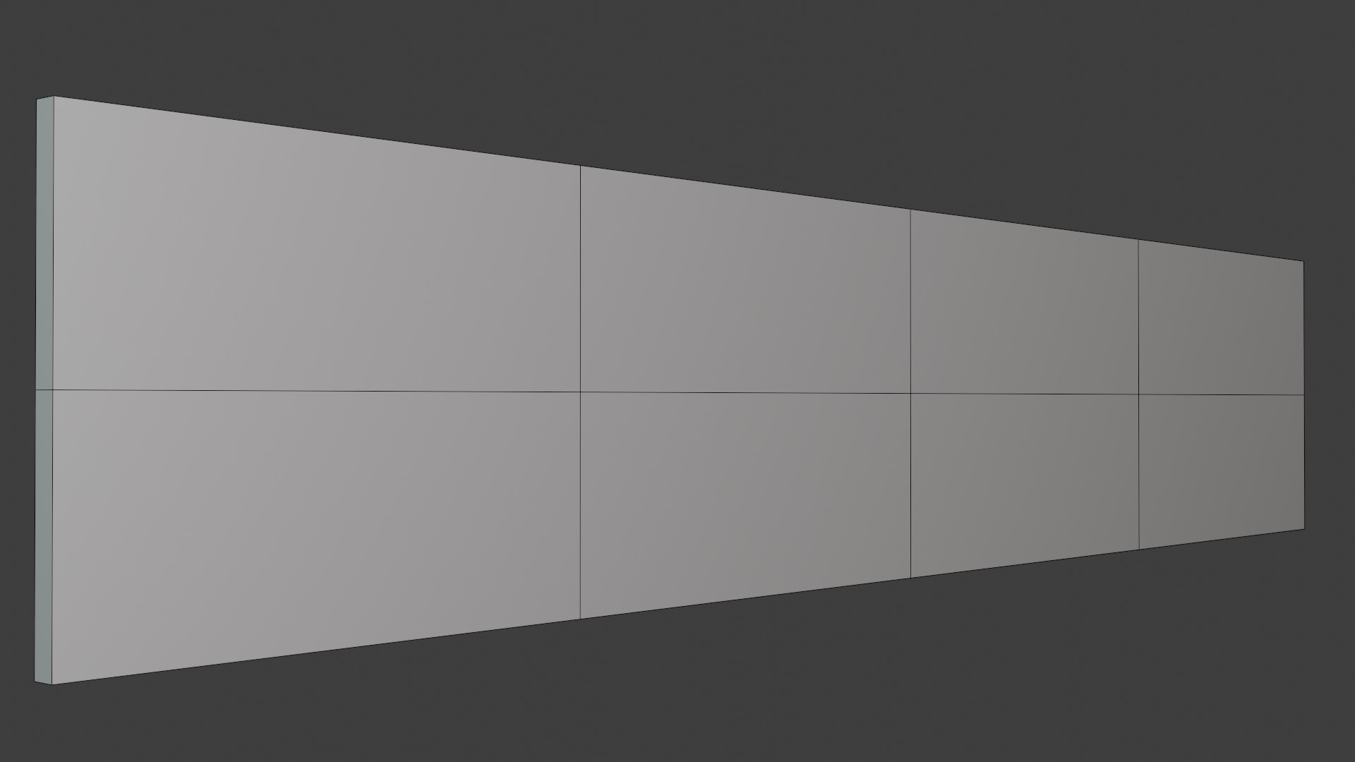 Graffiti brick wall PBR II 3D model_2