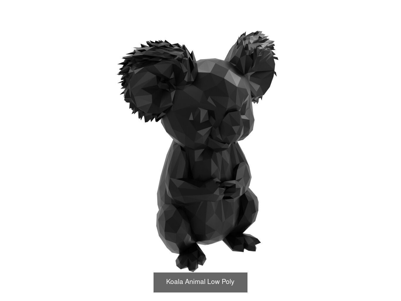 Low Poly Animal Mega Set 99 Models 3D Model Collection_72