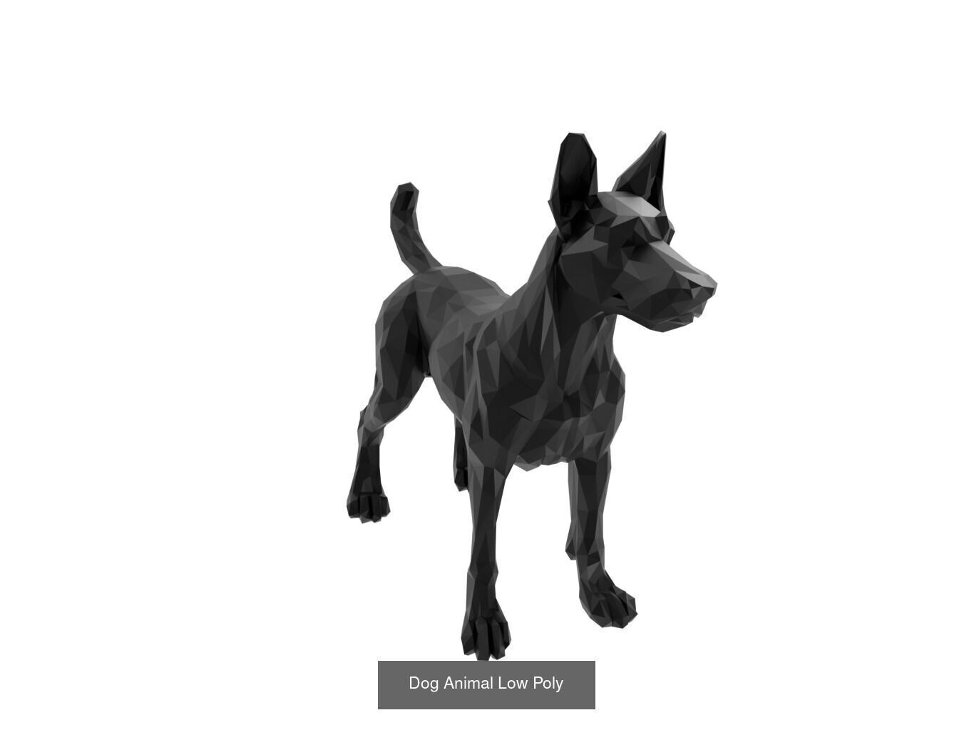 Low Poly Animal Mega Set 99 Models 3D Model Collection_43