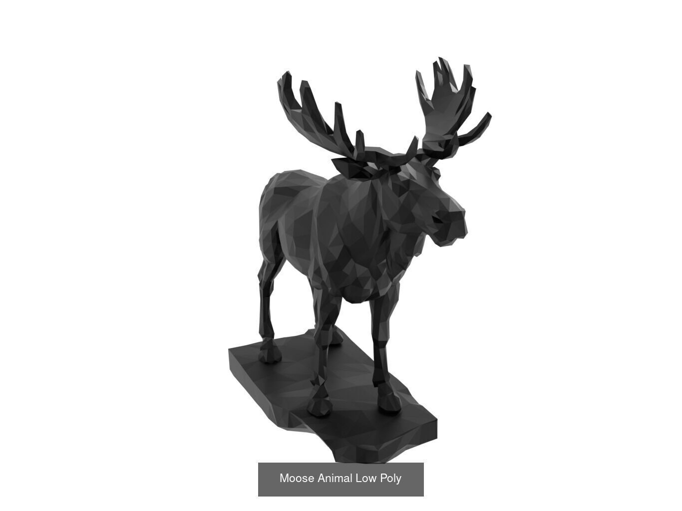 Low Poly Animal Mega Set 99 Models 3D Model Collection_85