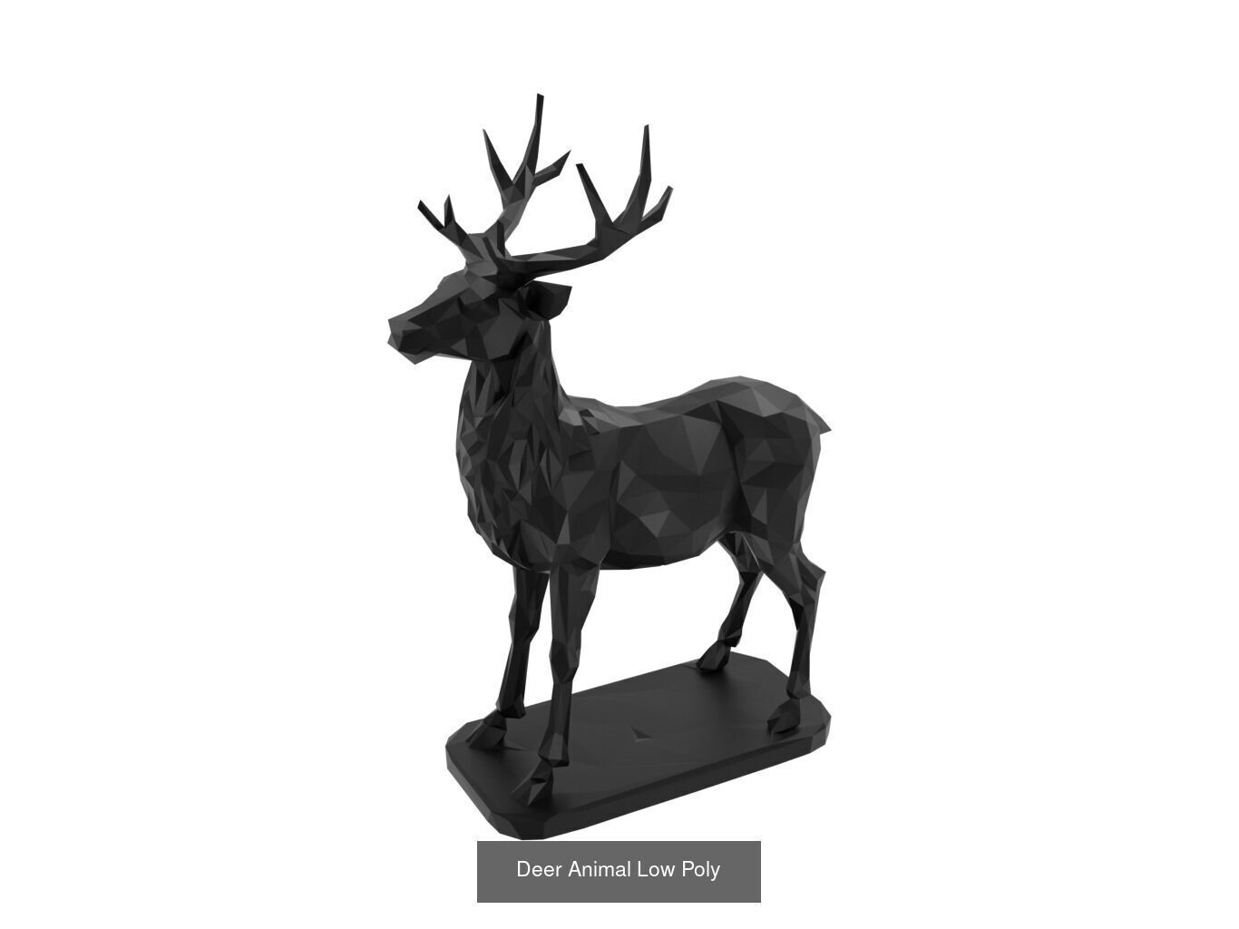 Low Poly Animal Mega Set 99 Models 3D Model Collection_41