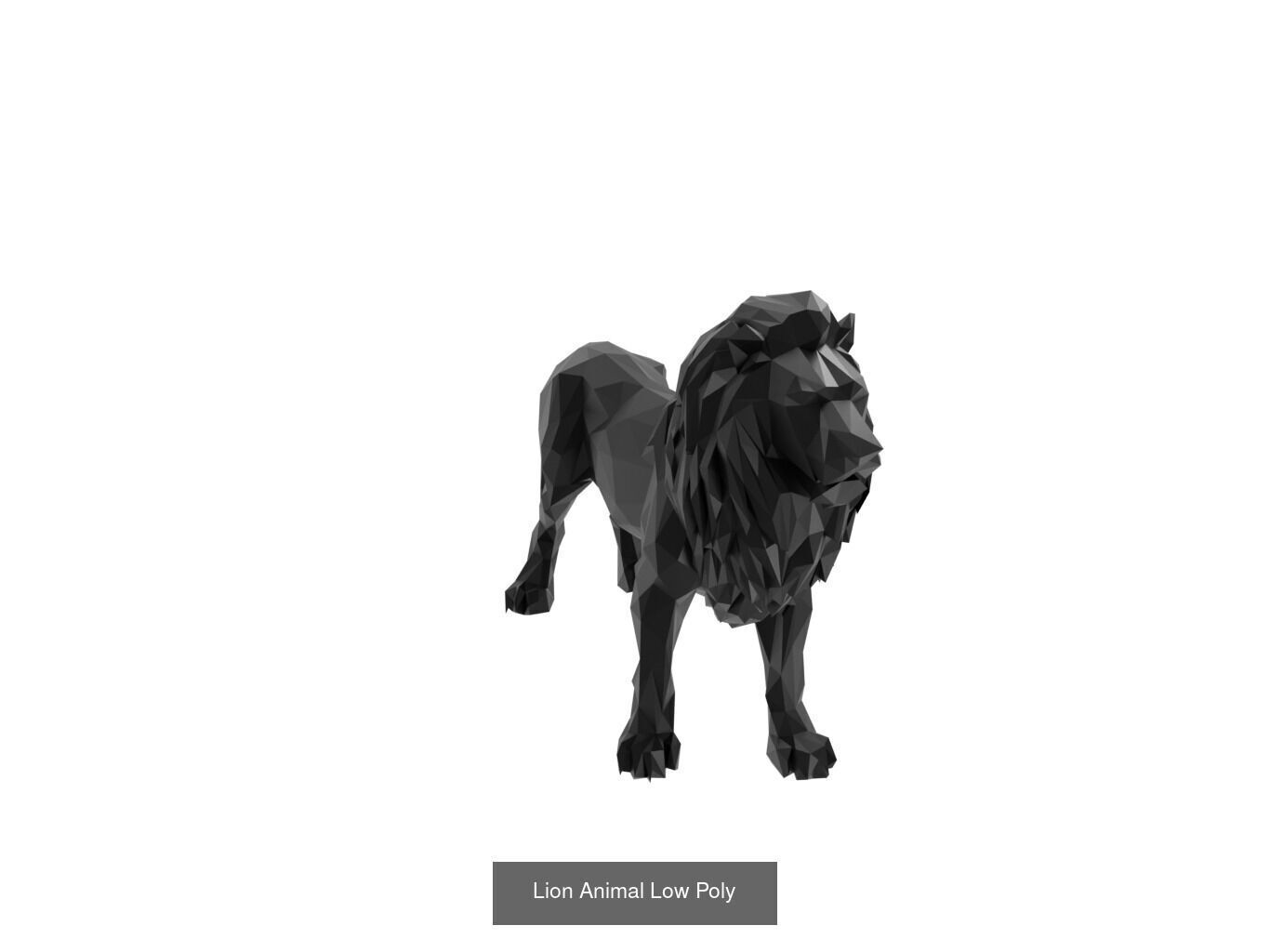 Low Poly Animal Mega Set 99 Models 3D Model Collection_80