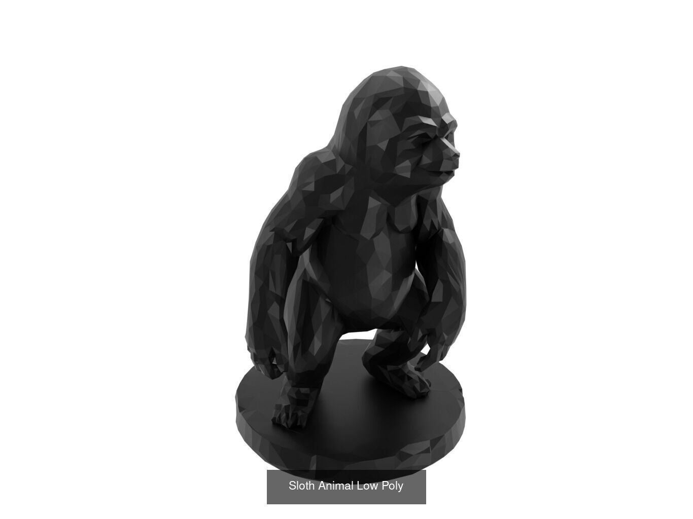 Low Poly Animal Mega Set 99 Models 3D Model Collection_103