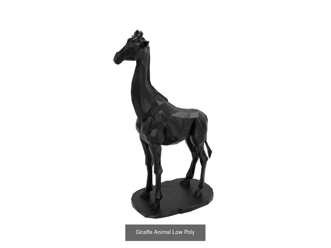 Low Poly Animal Mega Set 99 Models 3D Model Collection_50