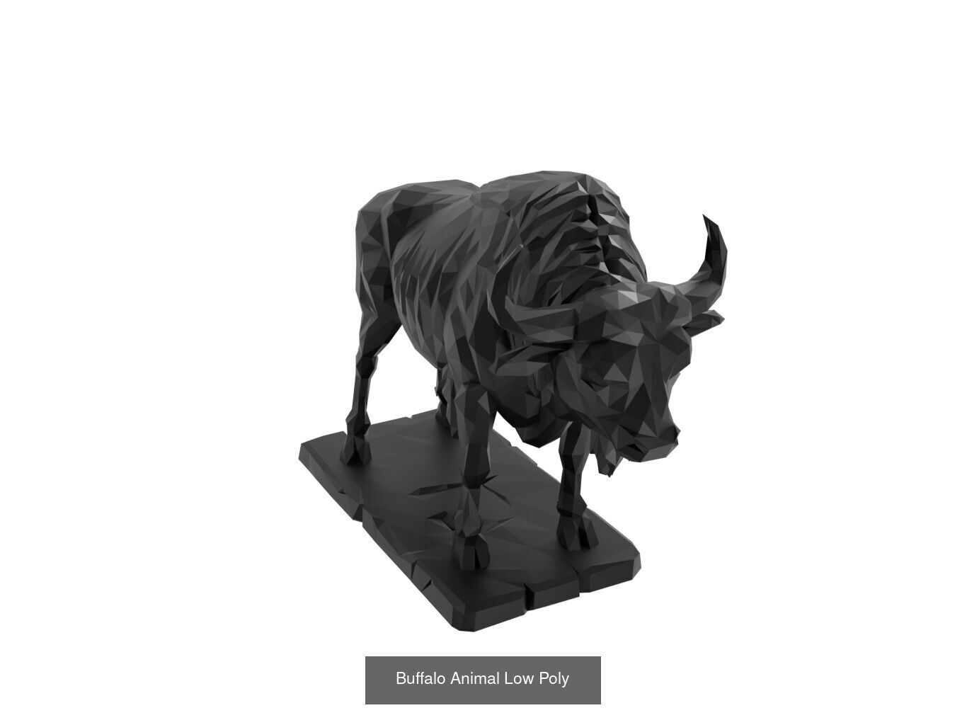 Low Poly Animal Mega Set 99 Models 3D Model Collection_20