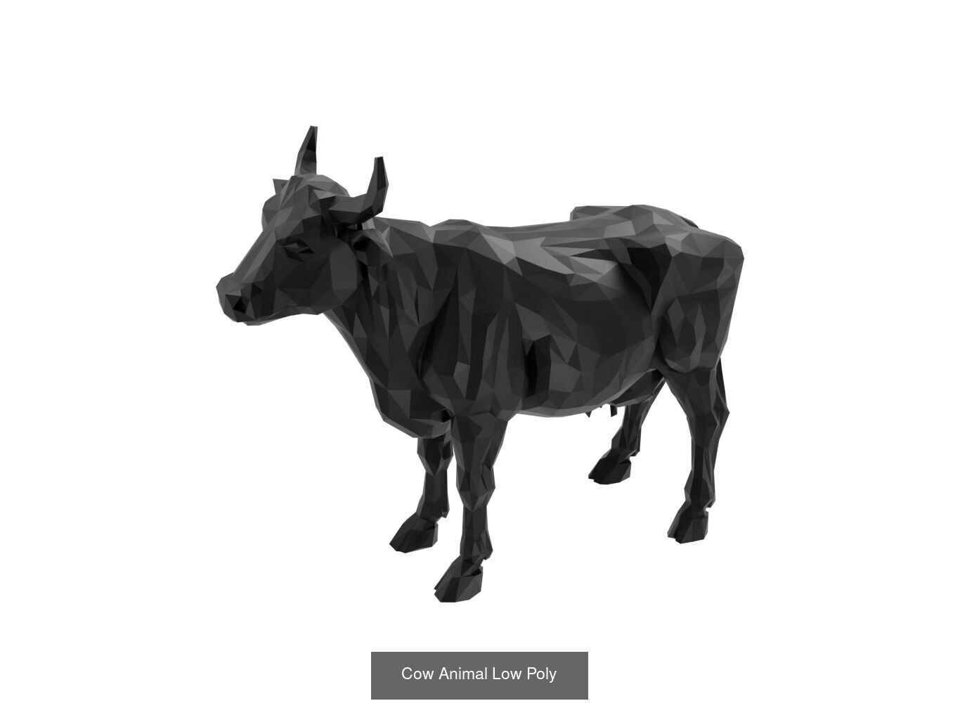 Low Poly Animal Mega Set 99 Models 3D Model Collection_37