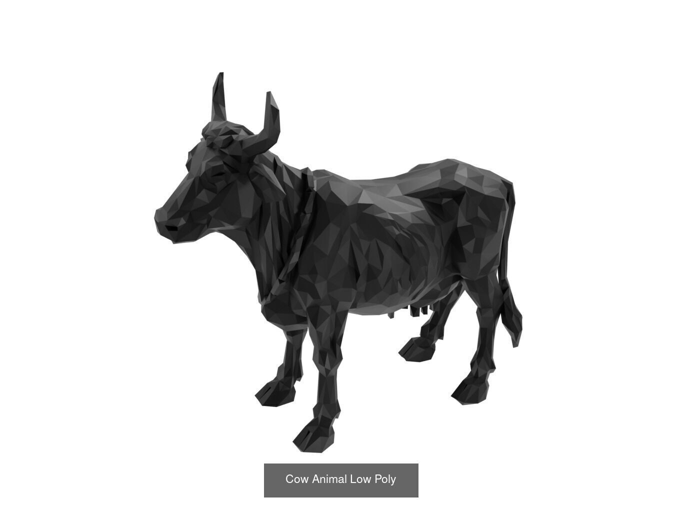 Low Poly Animal Mega Set 99 Models 3D Model Collection_35