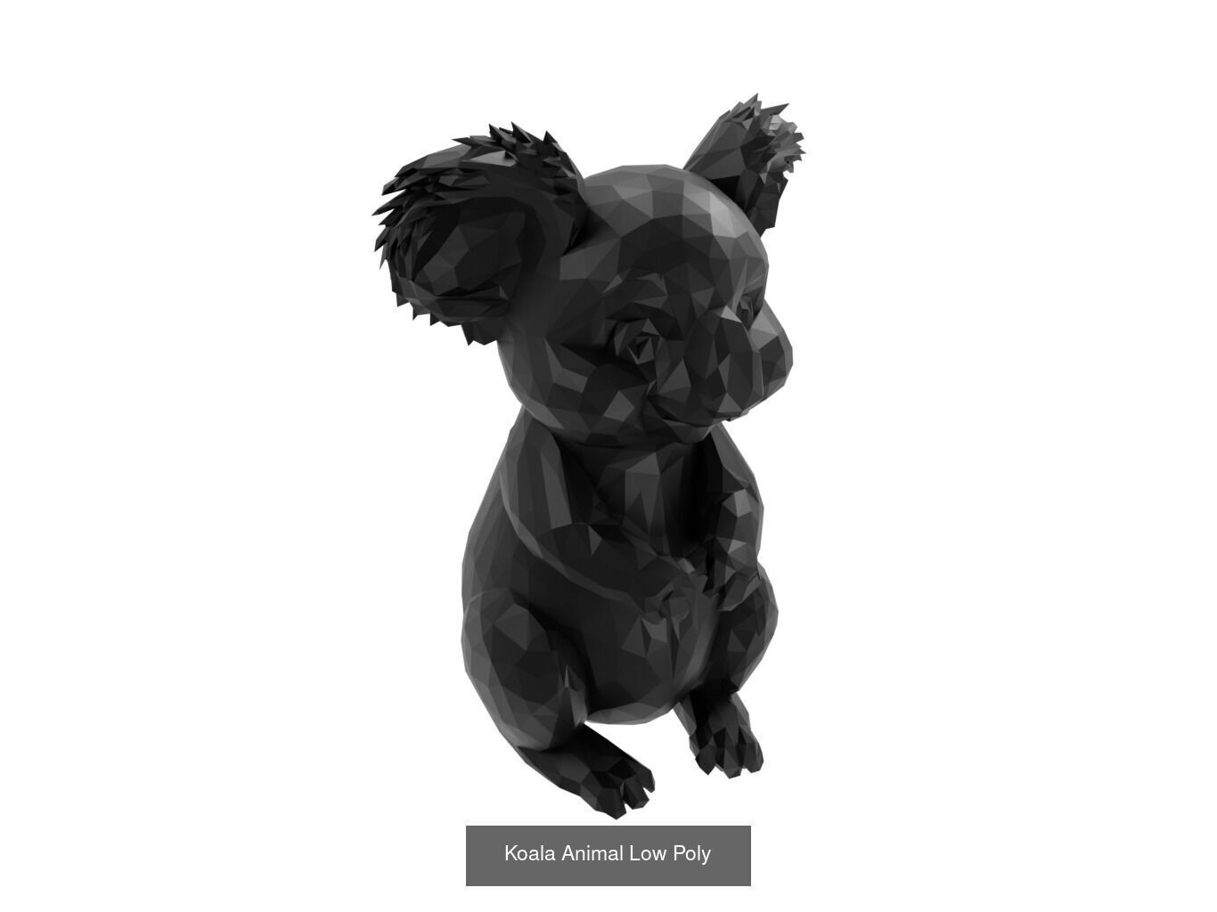 Low Poly Animal Mega Set 99 Models 3D Model Collection_75