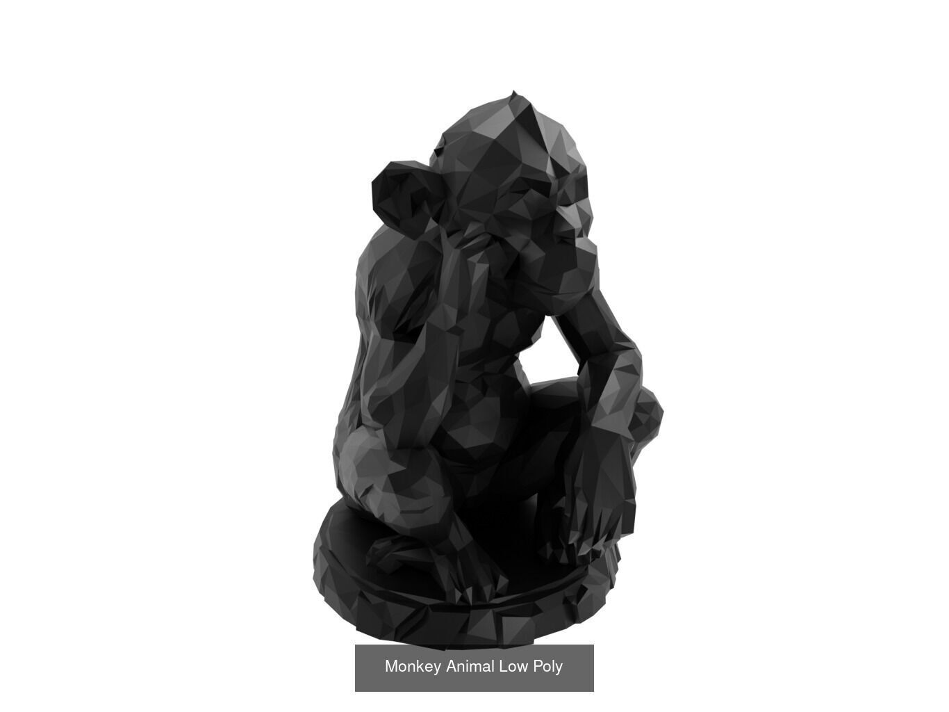 Low Poly Animal Mega Set 99 Models 3D Model Collection_82