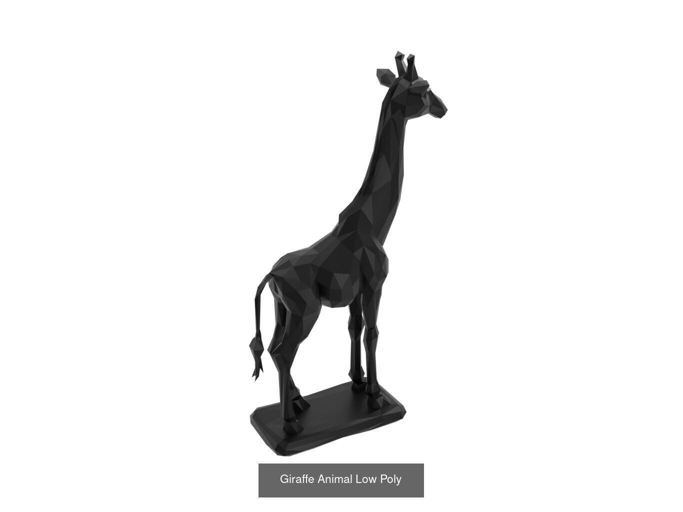 Low Poly Animal Mega Set 99 Models 3D Model Collection_49