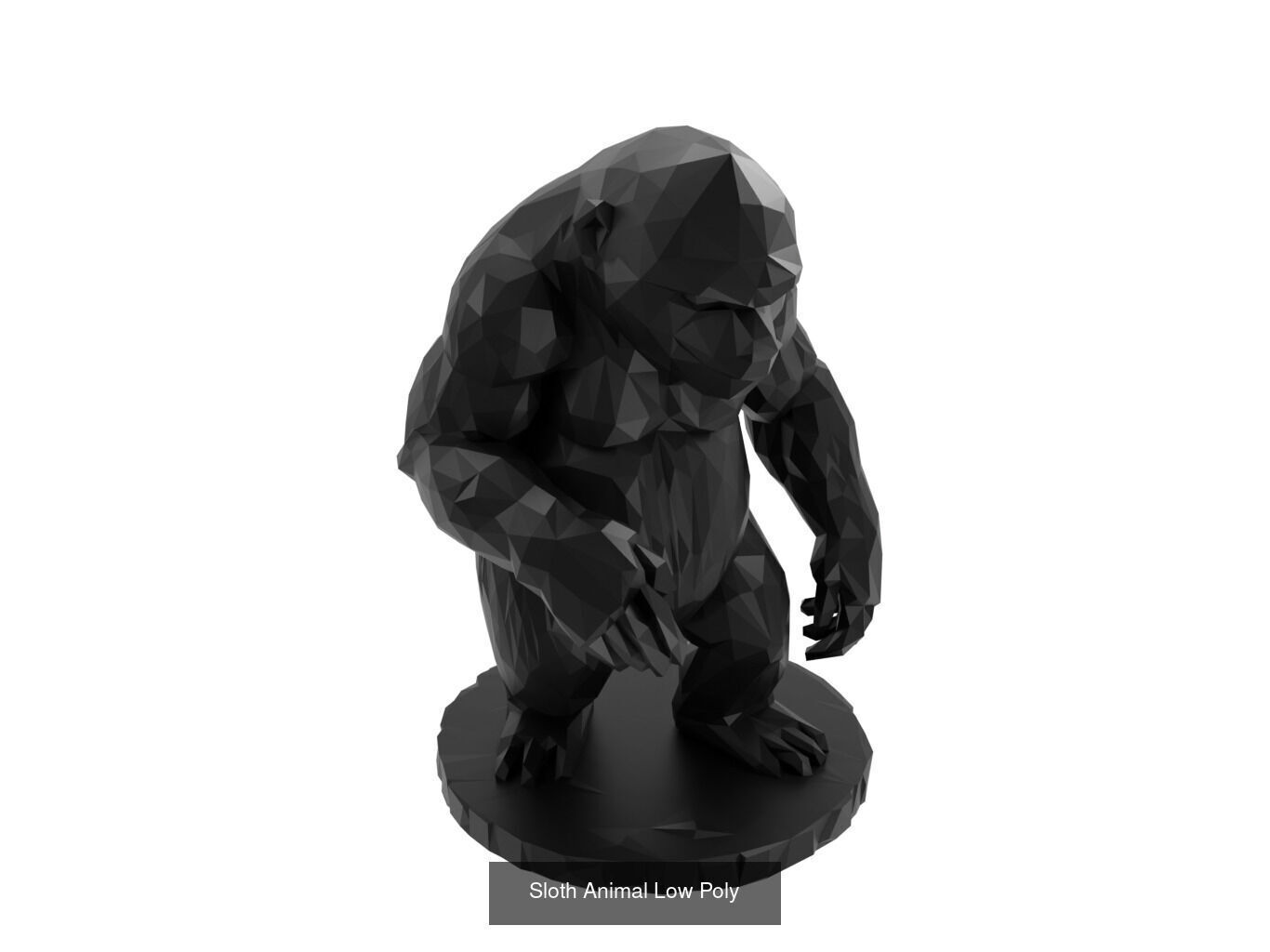 Low Poly Animal Mega Set 99 Models 3D Model Collection_104