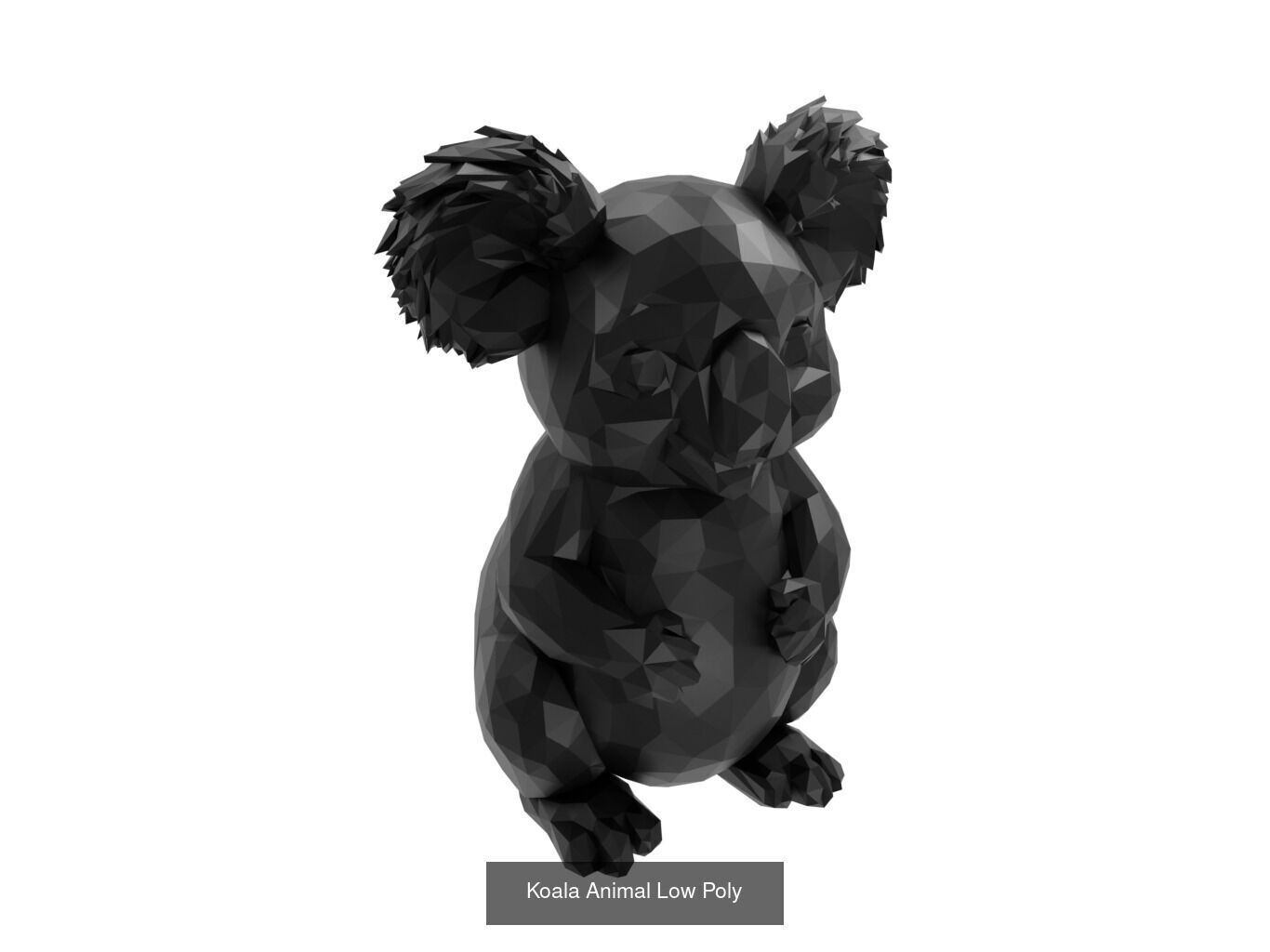 Low Poly Animal Mega Set 99 Models 3D Model Collection_74