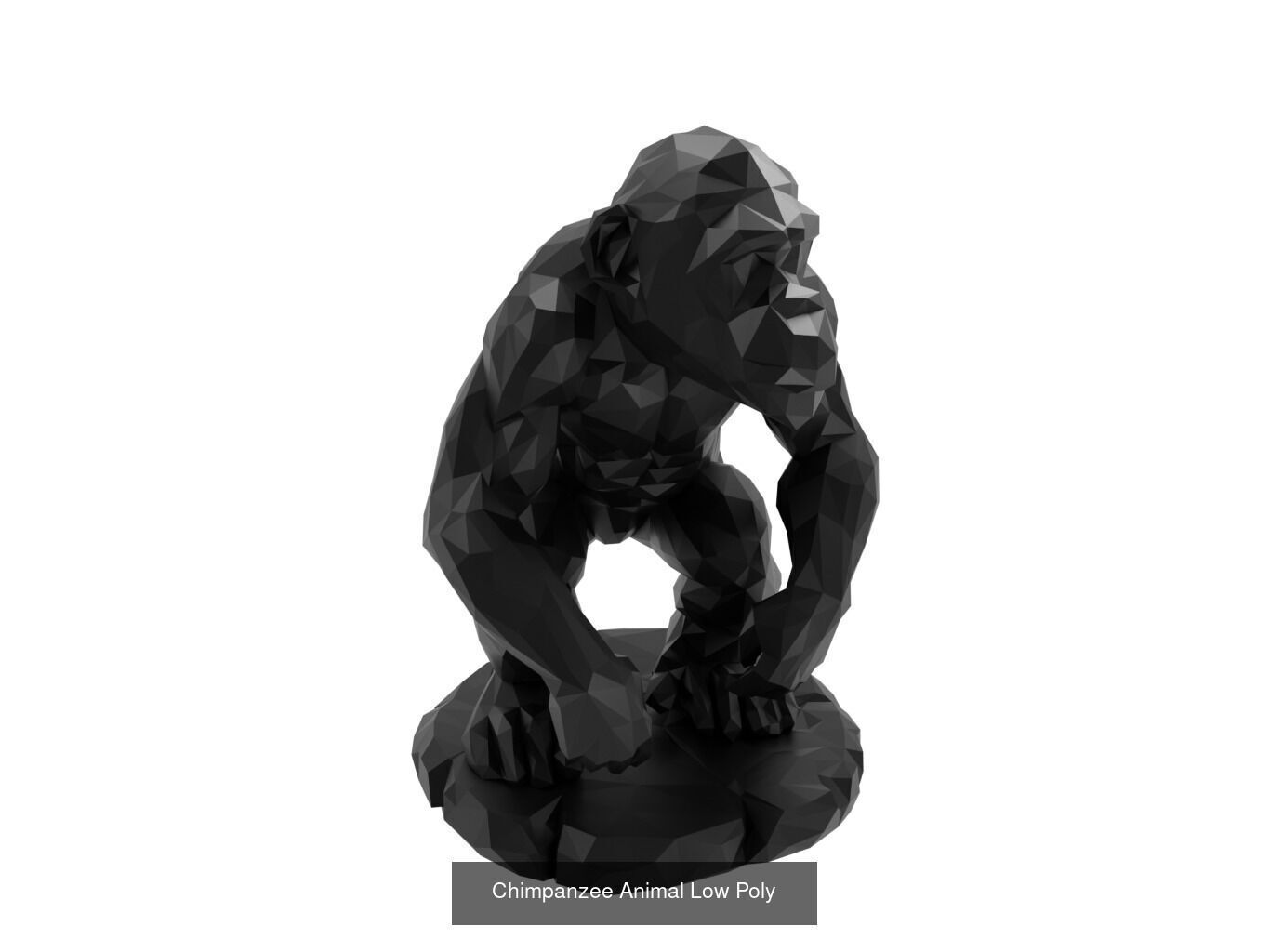 Low Poly Animal Mega Set 99 Models 3D Model Collection_34