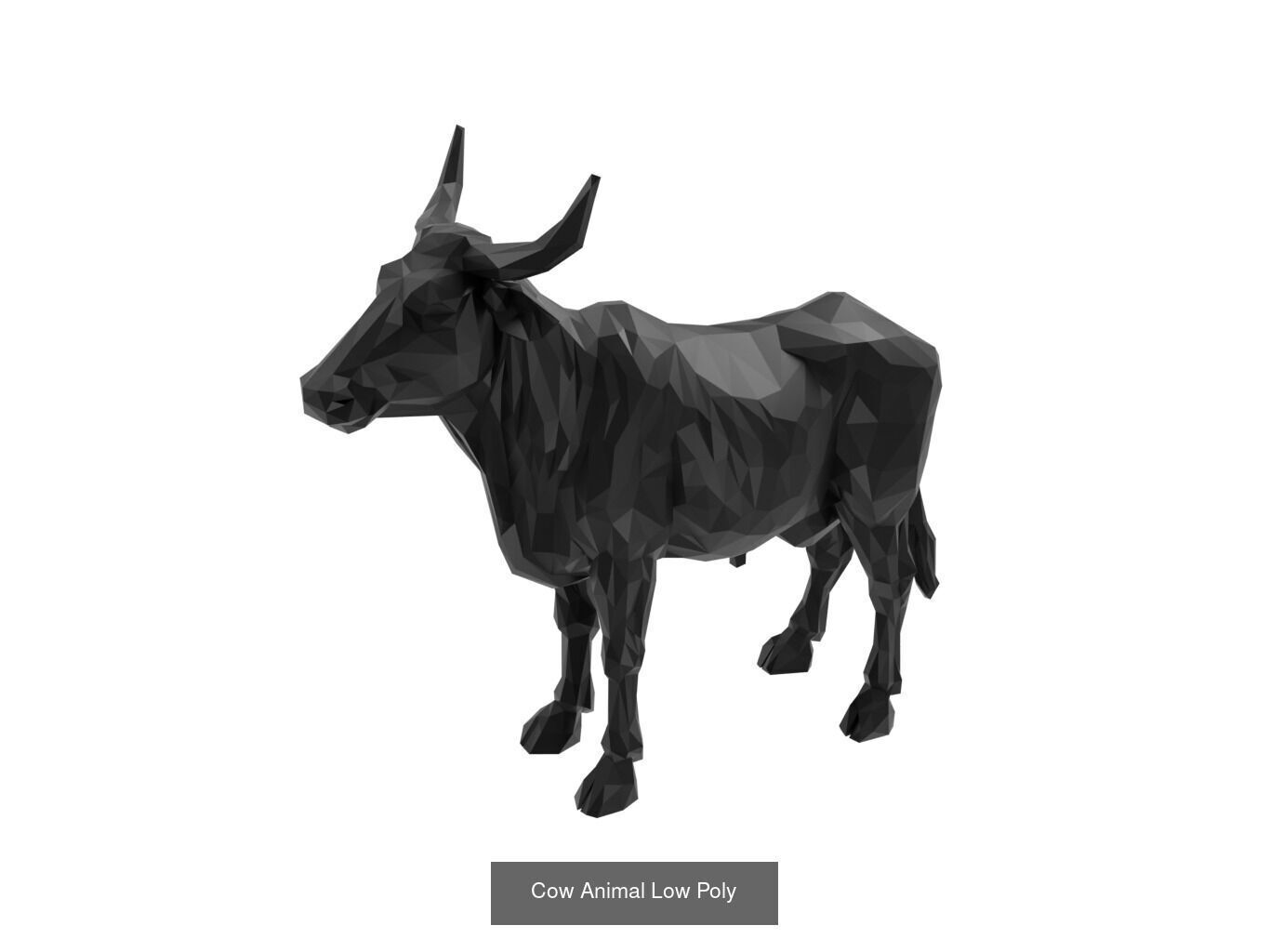 Low Poly Animal Mega Set 99 Models 3D Model Collection_38