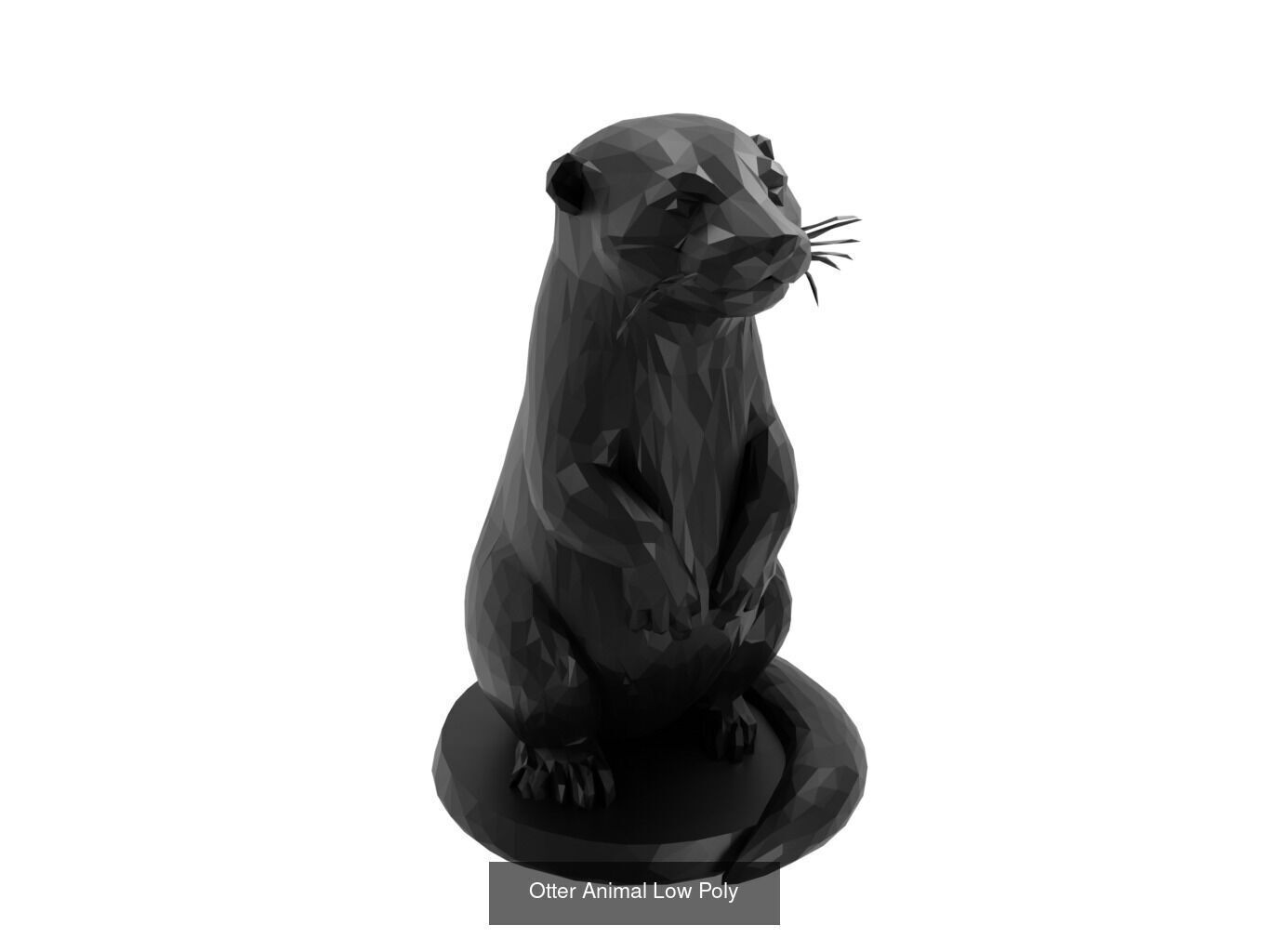 Low Poly Animal Mega Set 99 Models 3D Model Collection_90