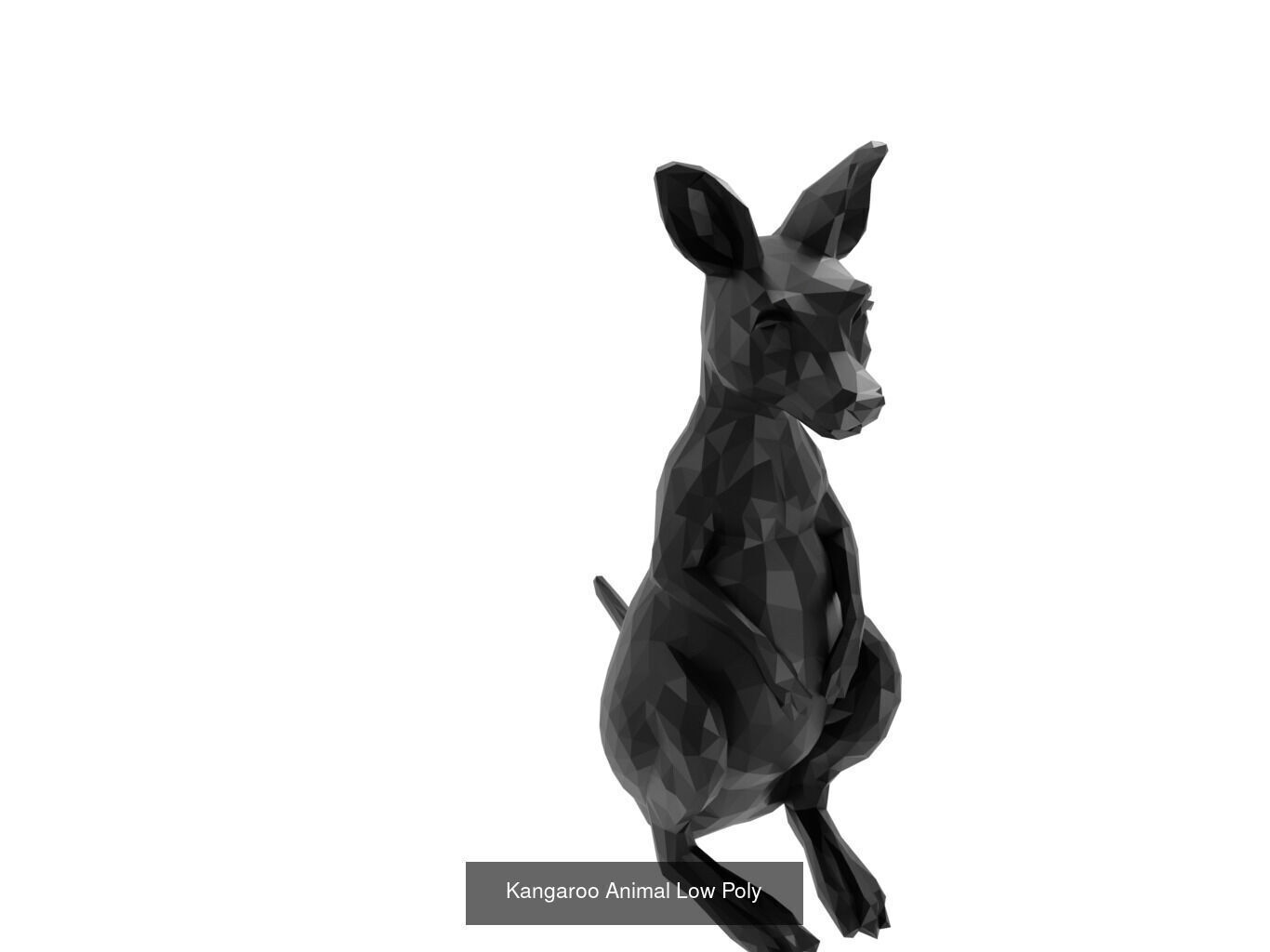 Low Poly Animal Mega Set 99 Models 3D Model Collection_69