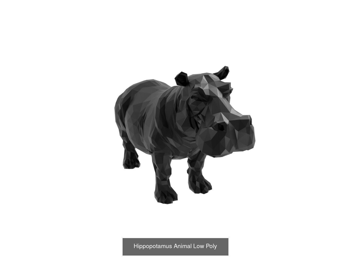 Low Poly Animal Mega Set 99 Models 3D Model Collection_64