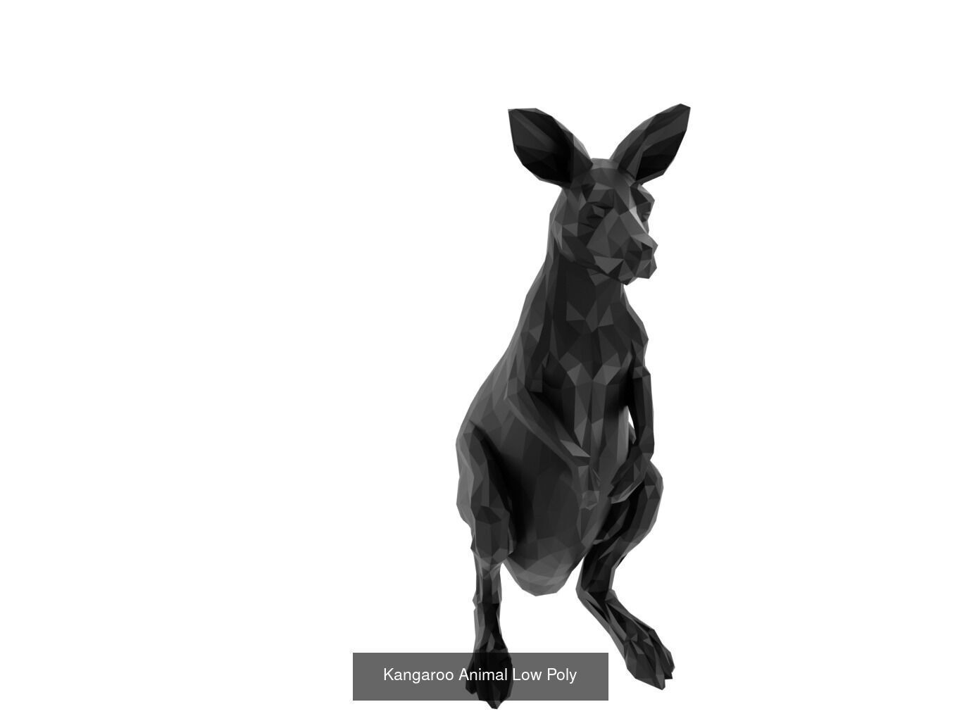 Low Poly Animal Mega Set 99 Models 3D Model Collection_68