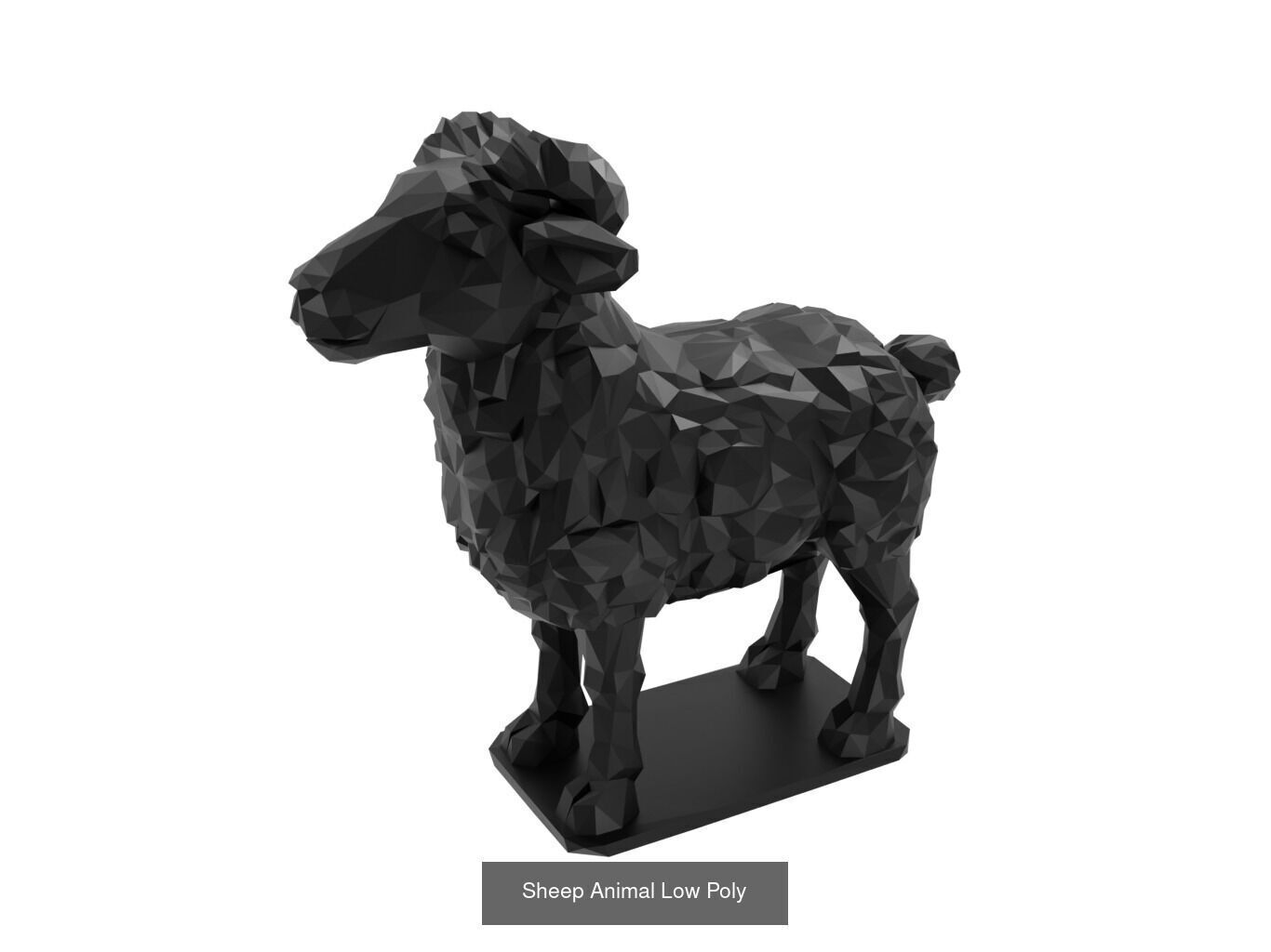 Low Poly Animal Mega Set 99 Models 3D Model Collection_101