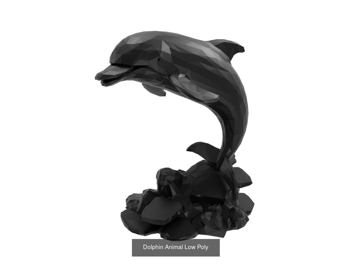 Low Poly Animal Mega Set 99 Models 3D Model Collection_44