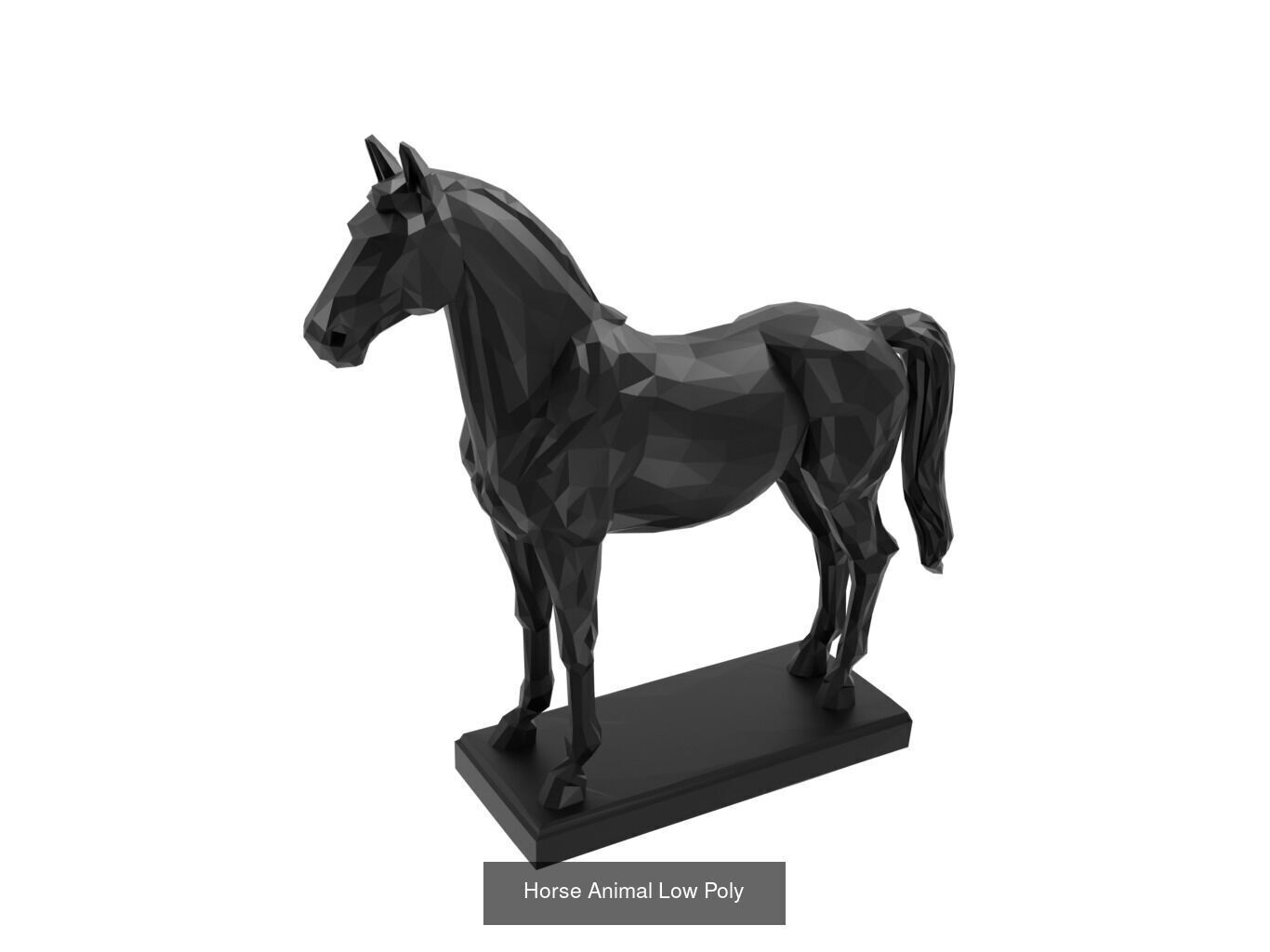 Low Poly Animal Mega Set 99 Models 3D Model Collection_67