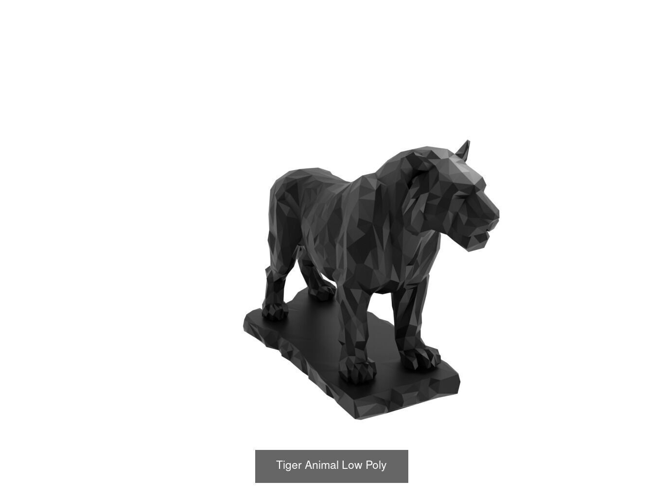 Low Poly Animal Mega Set 99 Models 3D Model Collection_111