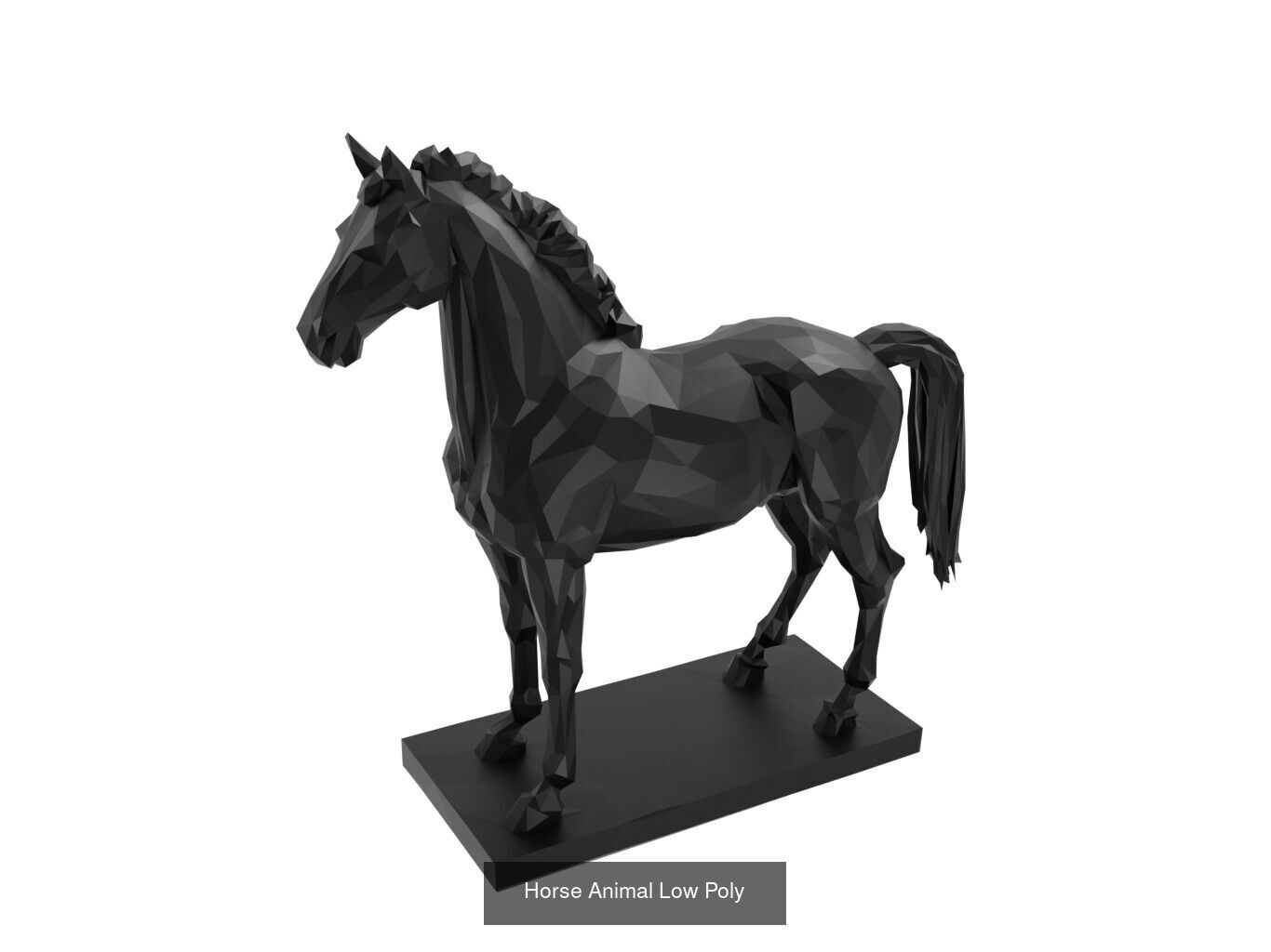 Low Poly Animal Mega Set 99 Models 3D Model Collection_65