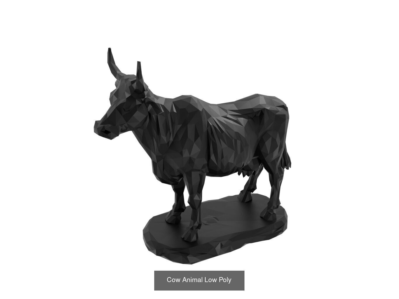 Low Poly Animal Mega Set 99 Models 3D Model Collection_36