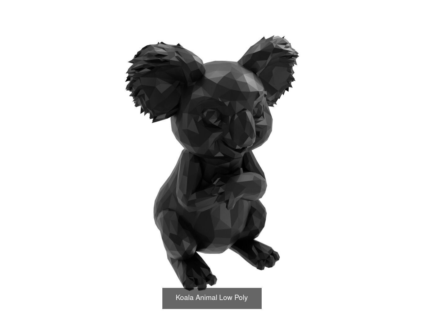 Low Poly Animal Mega Set 99 Models 3D Model Collection_73