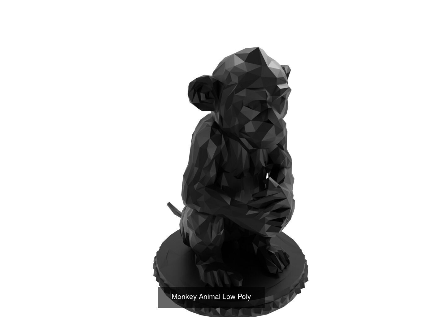 Low Poly Animal Mega Set 99 Models 3D Model Collection_84