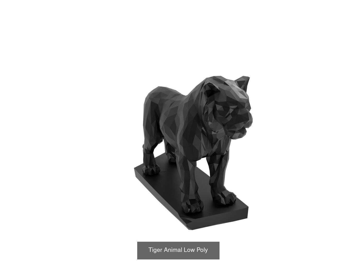 Low Poly Animal Mega Set 99 Models 3D Model Collection_110