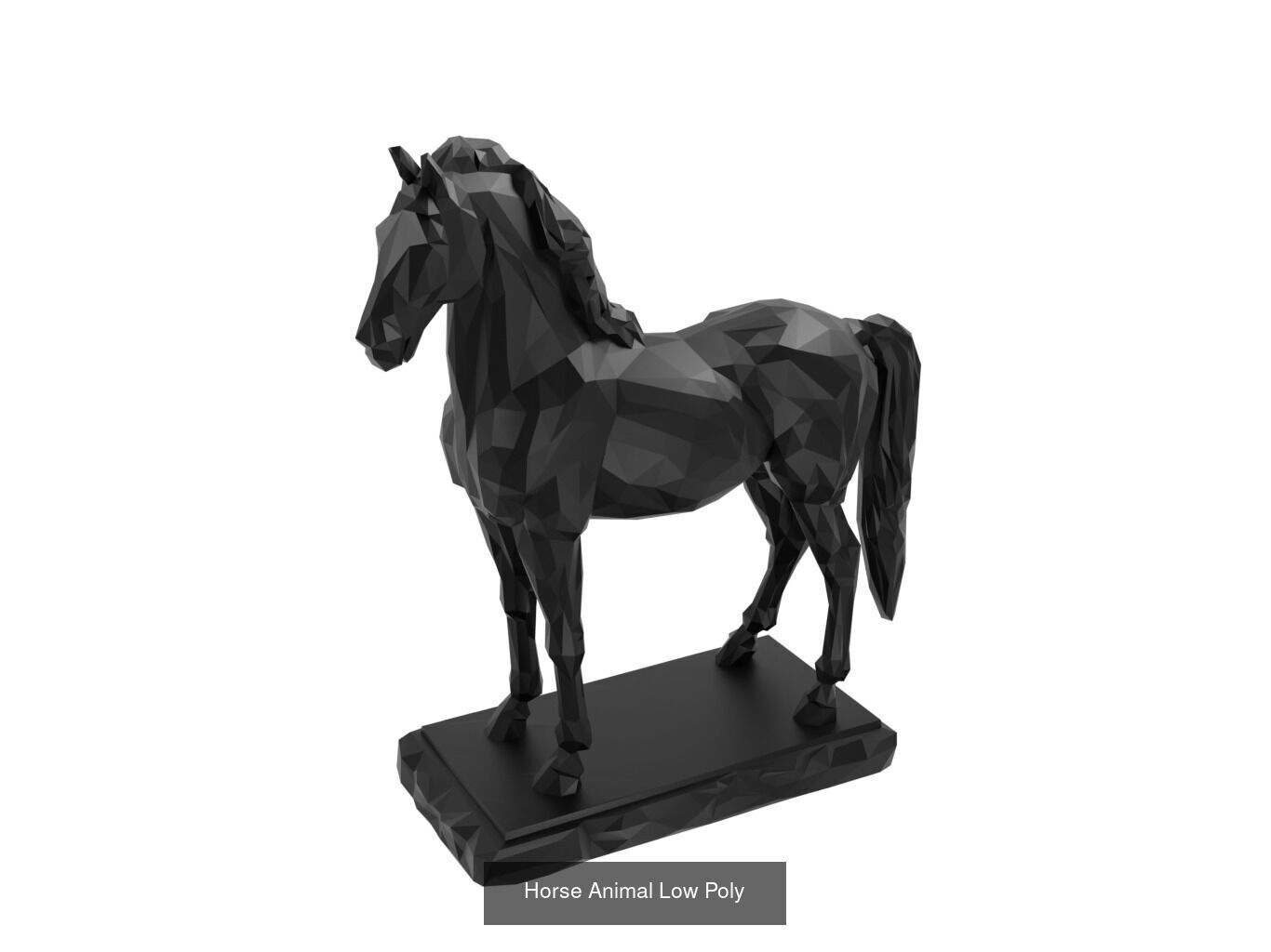 Low Poly Animal Mega Set 99 Models 3D Model Collection_66