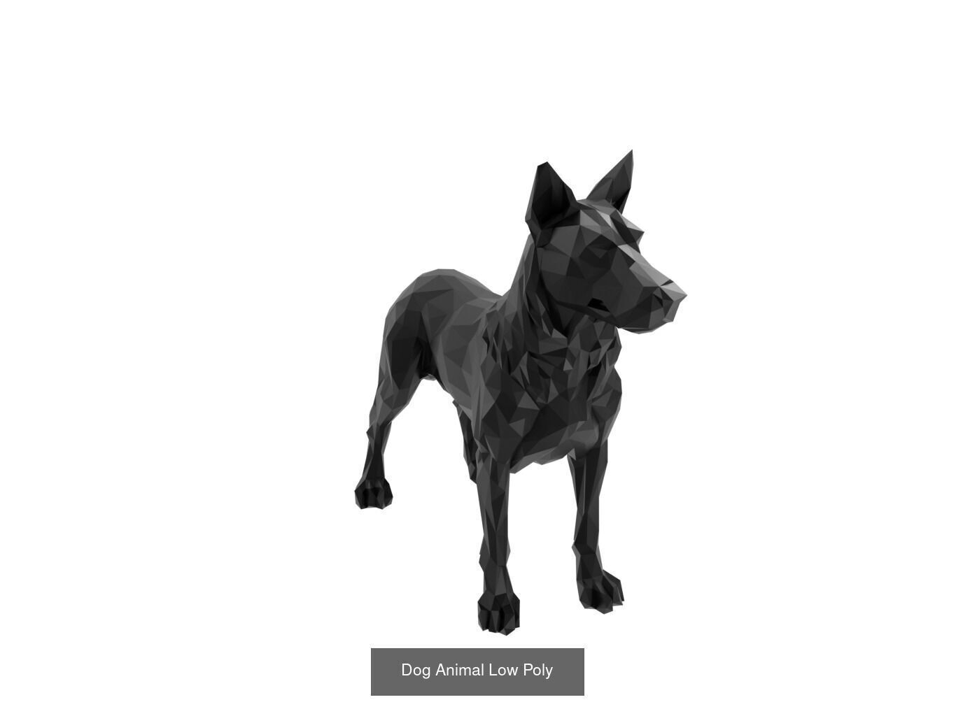 Low Poly Animal Mega Set 99 Models 3D Model Collection_42