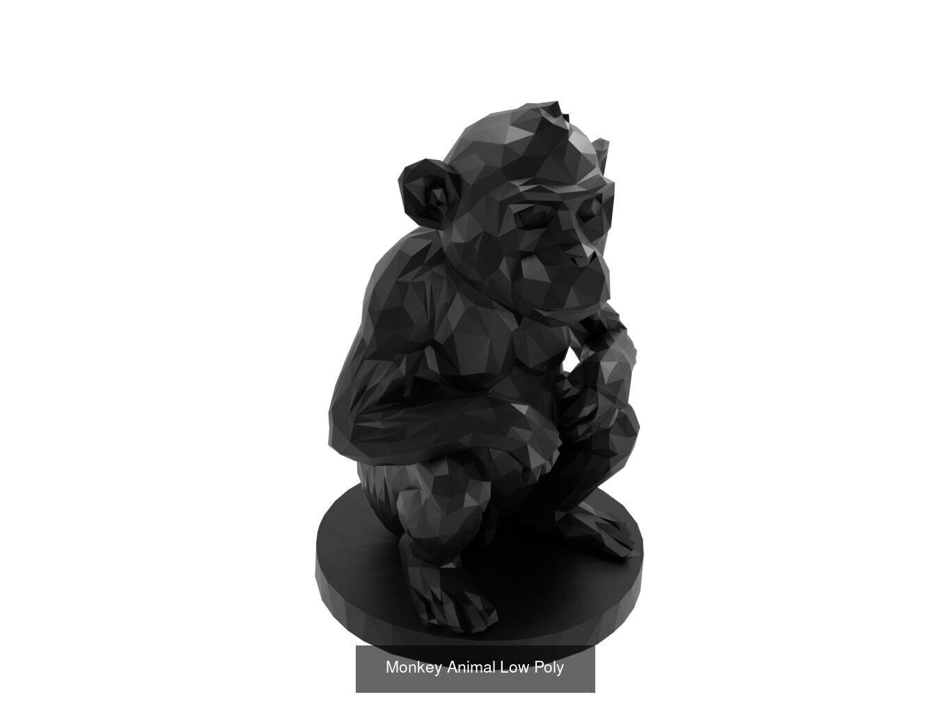 Low Poly Animal Mega Set 99 Models 3D Model Collection_83