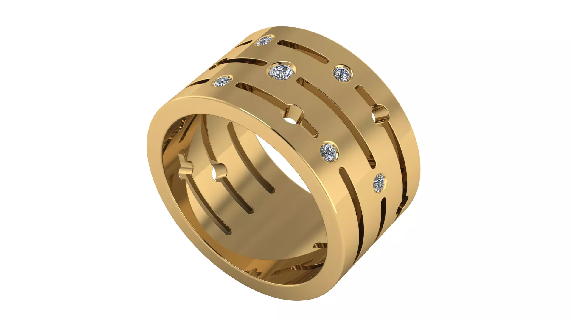 Pulse dinh van large ring  3D print model_0