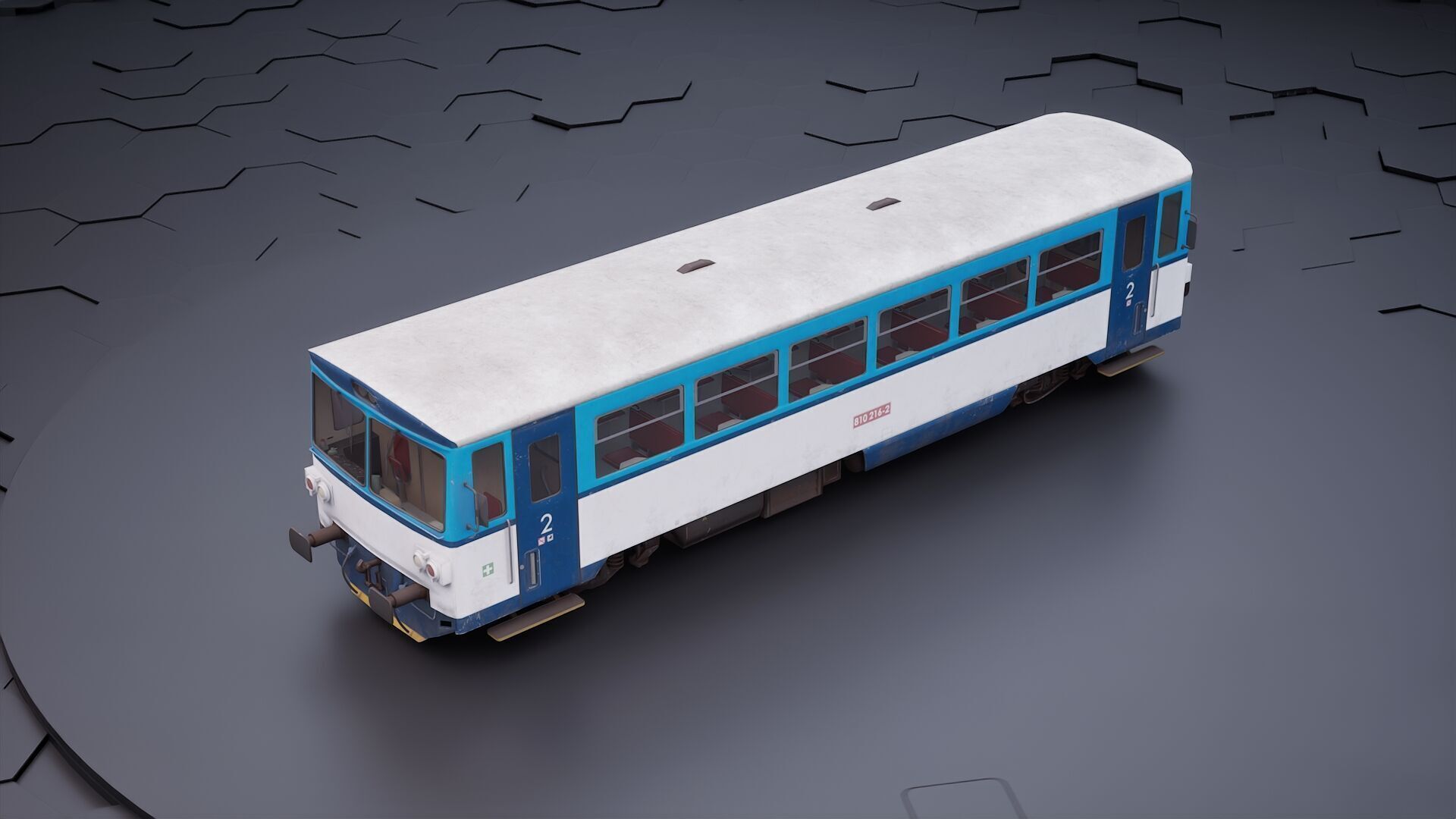Diesel Train 3D model_27