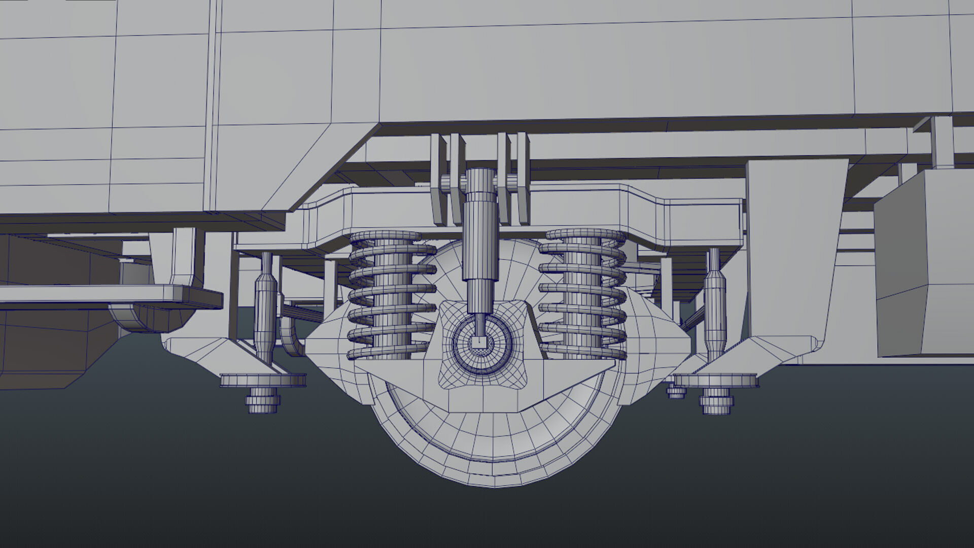 Diesel Train 3D model_20