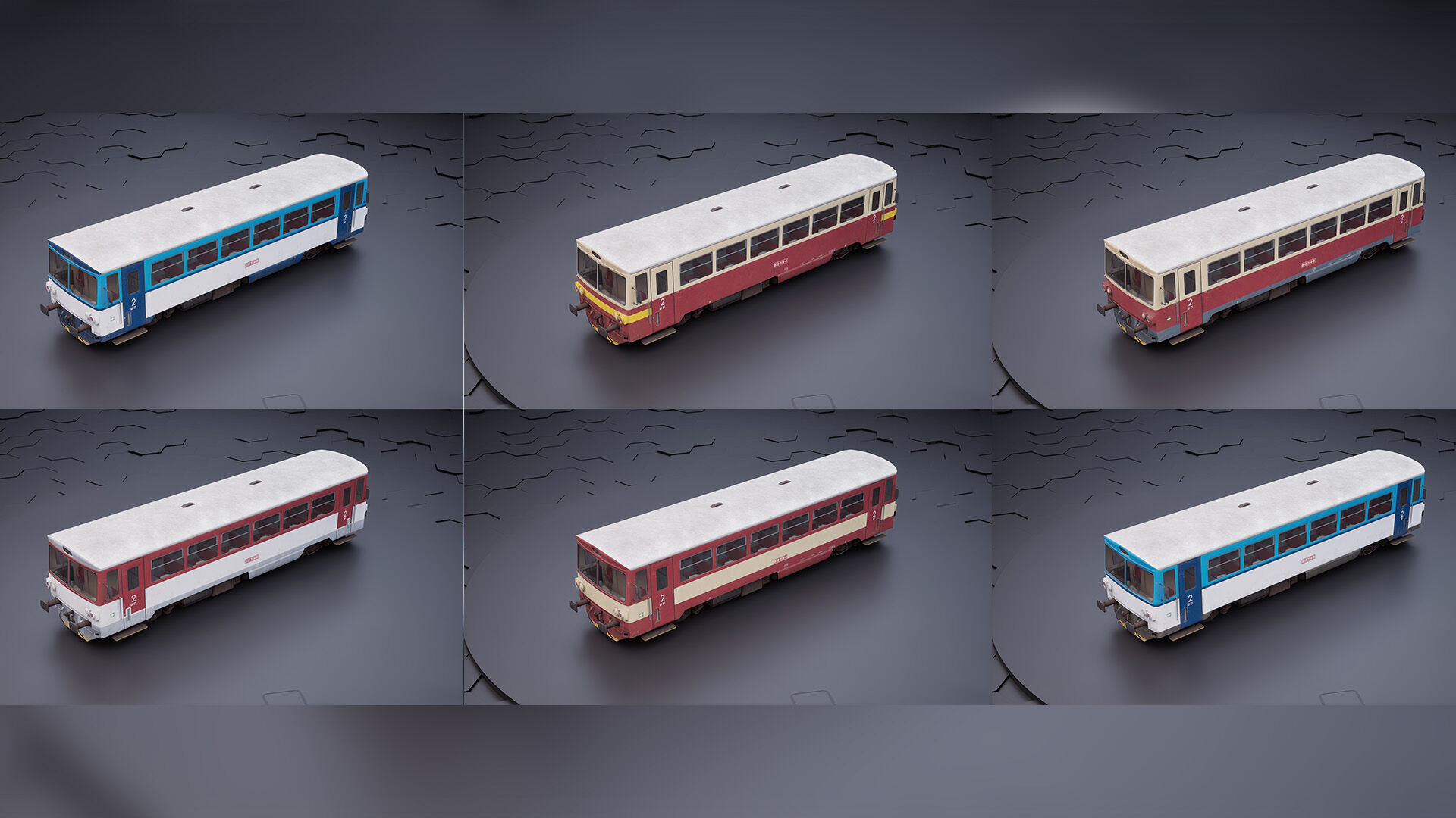 Diesel Train 3D model_3