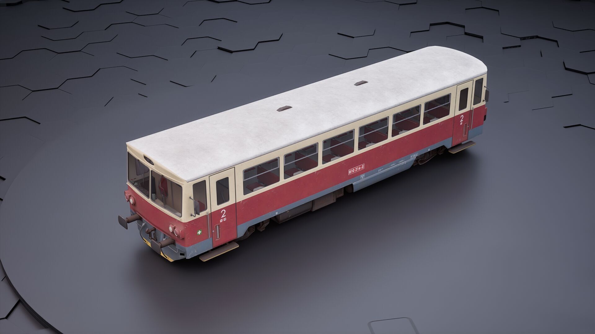 Diesel Train 3D model_26