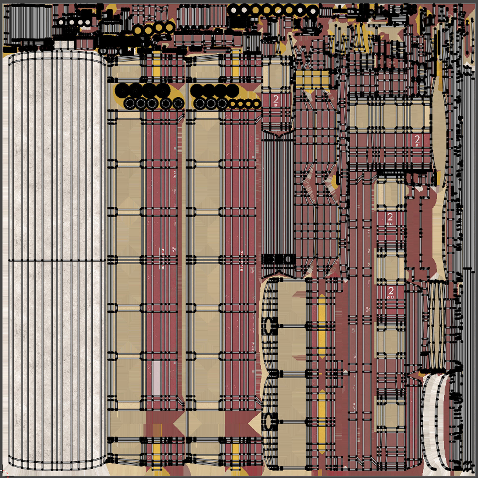 Diesel Train 3D model_22
