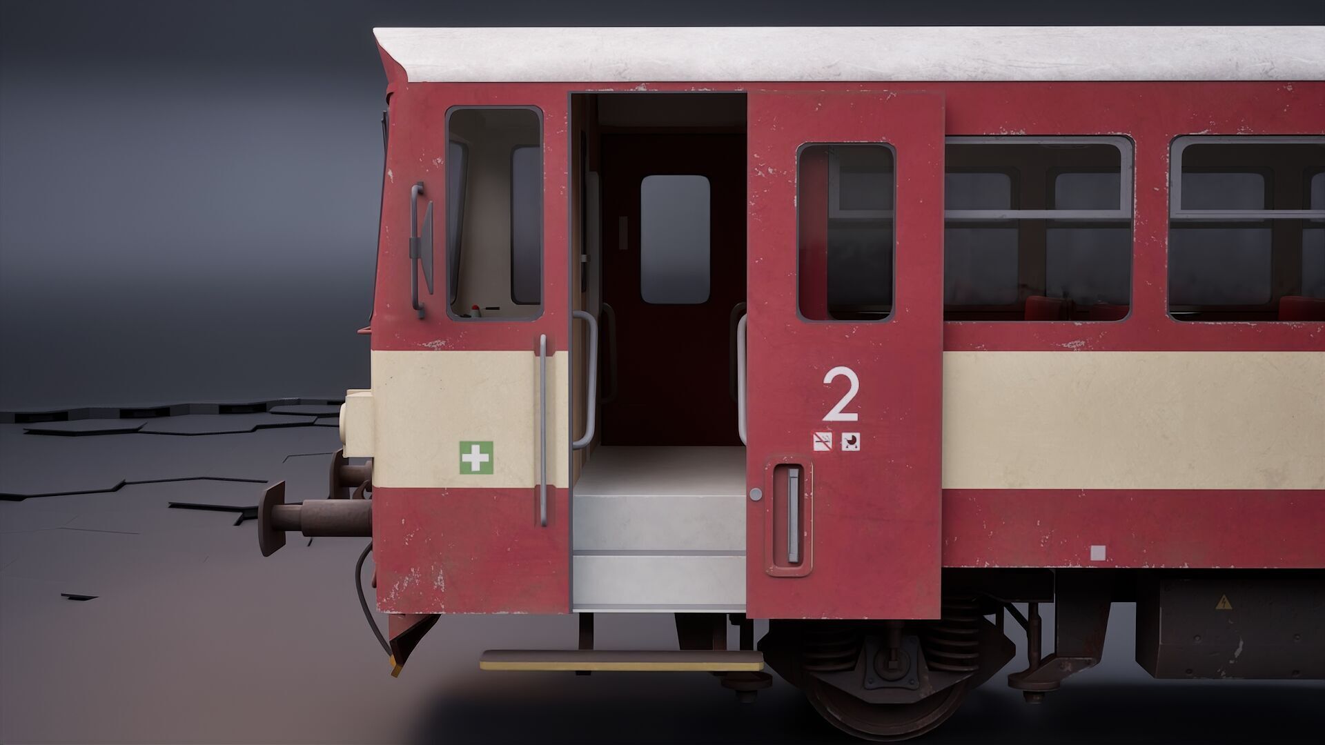 Diesel Train 3D model_15