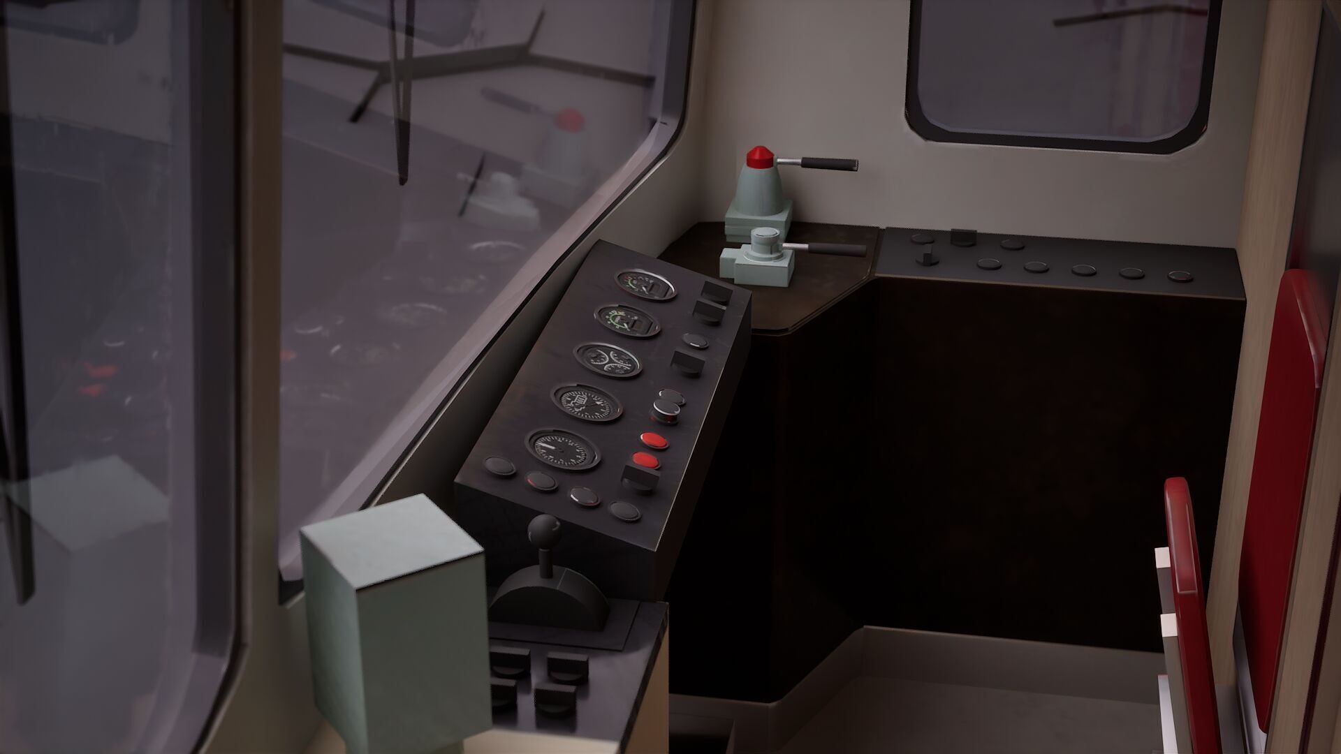 Diesel Train 3D model_13