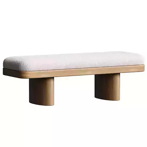 Hilarie 48 Boucle Bench