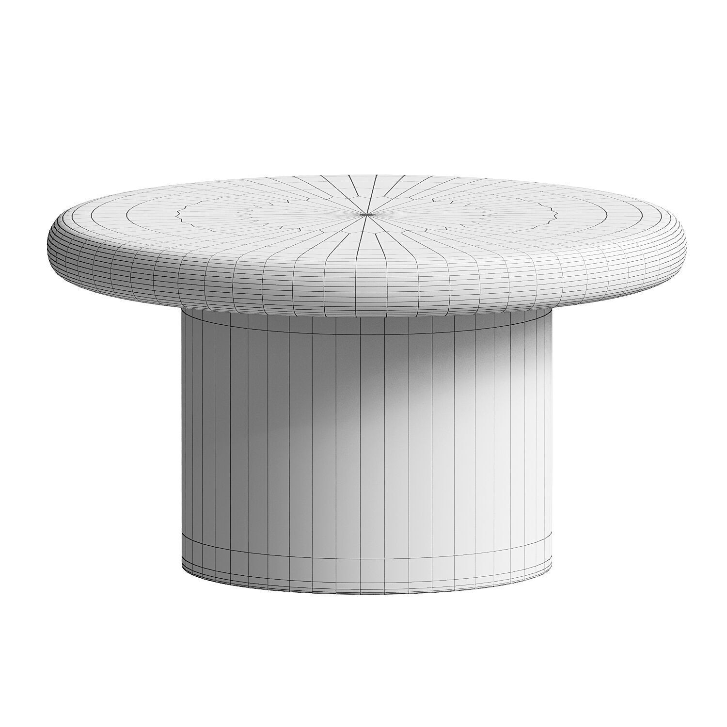 SPROUT WHITEWASH NESTING COFFEE TABLES 3D model_2