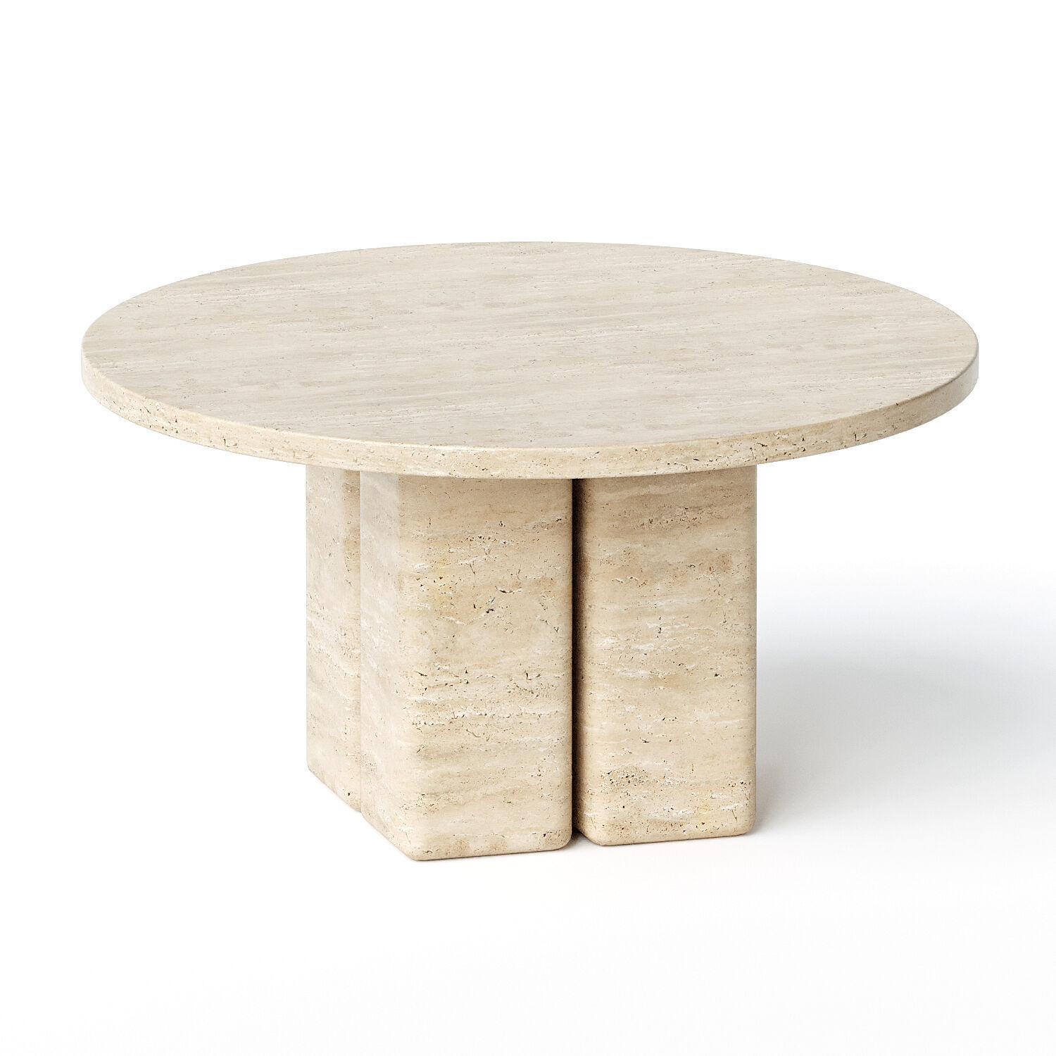 IMAGINE ROUND TABLE BRECCIA SARDA 3D model_1