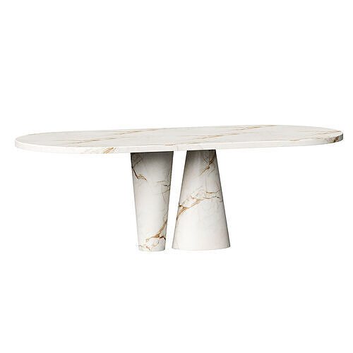 CITE OVAL TABLE BY GIORGIO BONAGURO 3D model